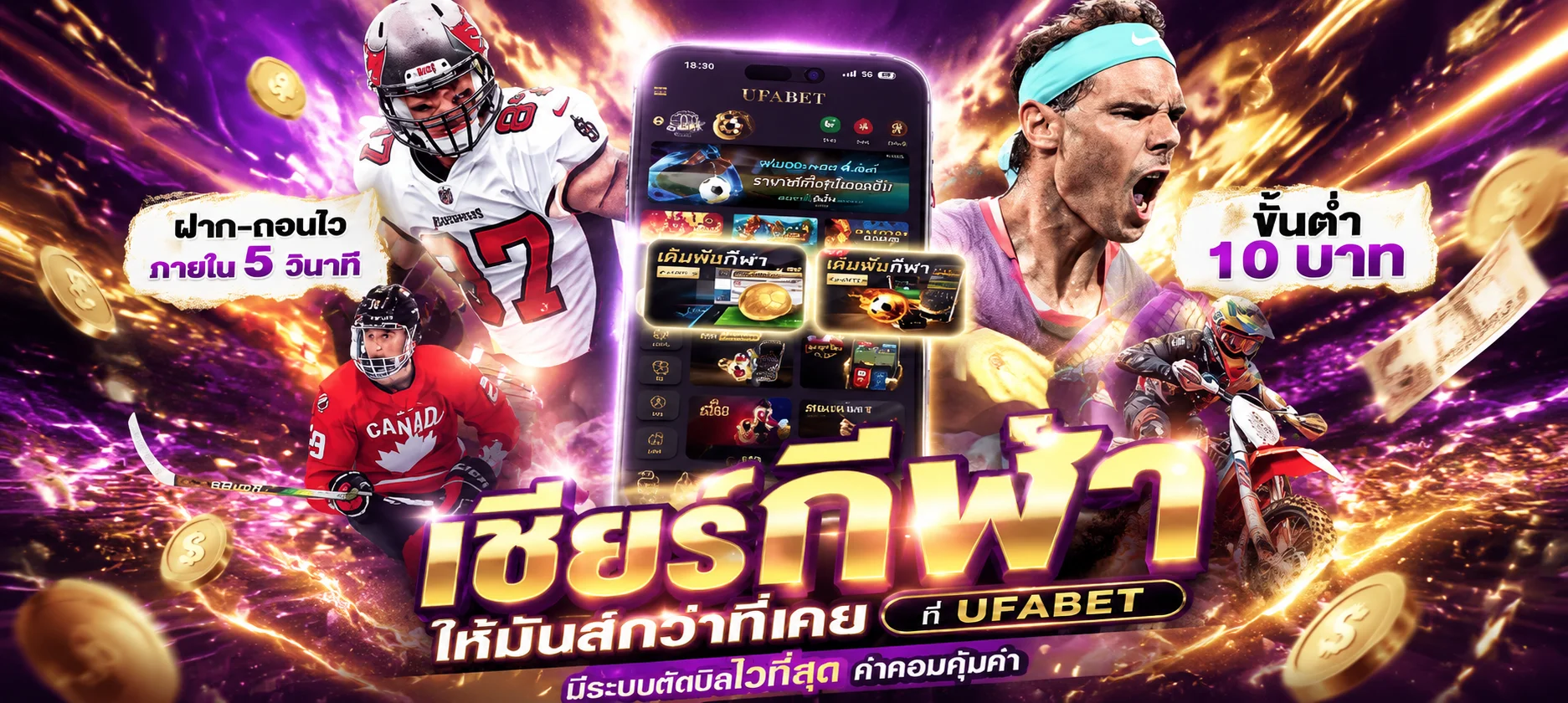 แทงบอลออนไลน์ ULUCKYPLUS ราคาน้ำดี ครบทุกลีกทั่วโลก